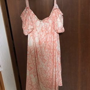 Manuhealii dress off the shoulder